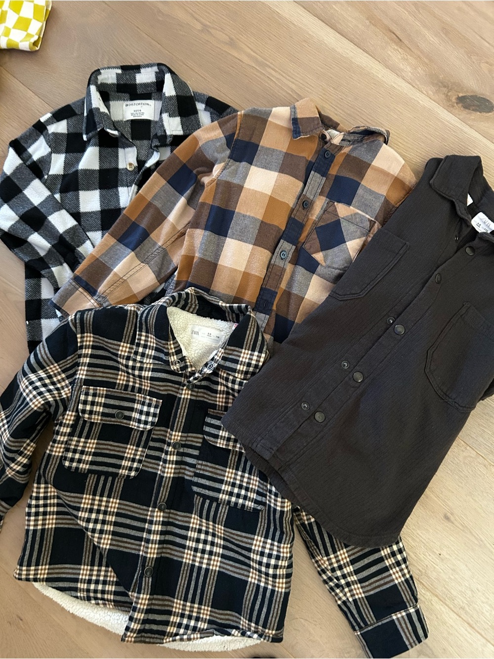 Zara fall plaid bundle 5-6 Yr